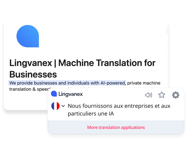 Fast Translation with the Lingvanex Extension for Chrome